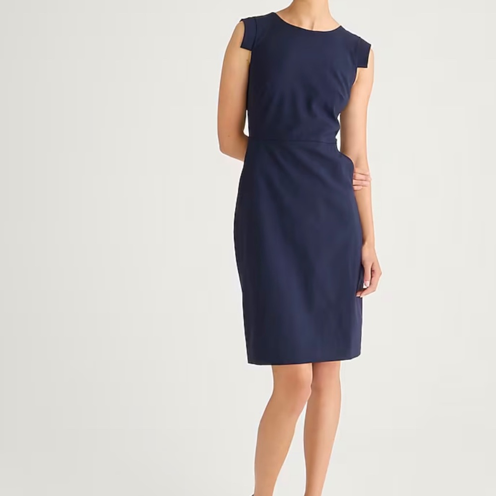 J. crew resume dress navy